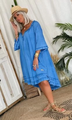 Petite Robe Saya Ultra-Light Bleu Electrique