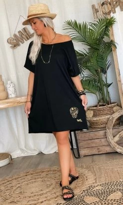 Nouveaux produits 5 Petite Robe Solene Oversize Ultra-Light Noir