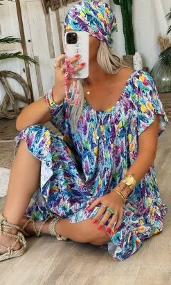 Petite Robe Tess Bleu Birdy -Robe Belle Soldes 70361170 72f8 4d91 a6d3 f9d344f91a57