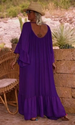 Robe De Plage Alizée Violet -Robe Belle Soldes facetune 03 07 2023 14 33 54