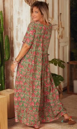 Robe Irina MC Vert Brésil Lovely Corazon Rose -Robe Belle Soldes facetune 10 03 2023 11 00 10