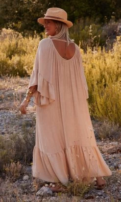 Robe De Plage Alizée Taupe -Robe Belle Soldes facetune 10 07 2023 15 30 59