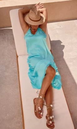 Robe Joy Vert Turquoise -Robe Belle Soldes facetune 11 07 2023 11 30 00