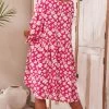 Petite Robe Lucia Oversize Rose Fuchsia Little Gem