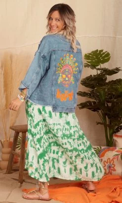 Robe Izabella Tie And Dye Vert Brésil -Robe Belle Soldes facetune 20 03 2023 09 12 47