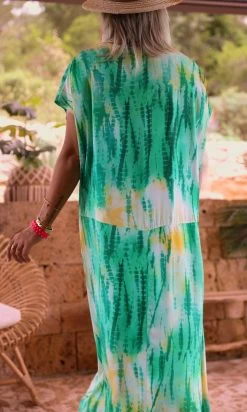 Robe Izabella Vert Brésil Kaleido -Robe Belle Soldes facetune 23 06 2023 11 16 43