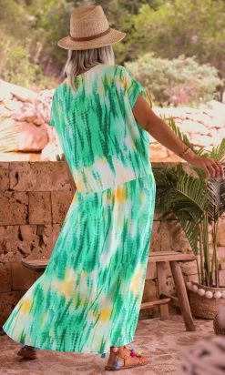 Robe Izabella Vert Brésil Kaleido -Robe Belle Soldes facetune 23 06 2023 11 20 19