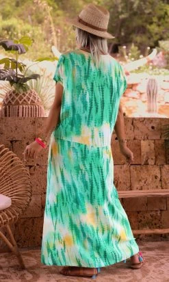 Robe Izabella Vert Brésil Kaleido -Robe Belle Soldes facetune 23 06 2023 11 21 56