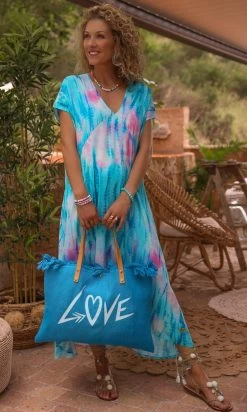 Robe Izabella Vert Turquoise Kaleido -Robe Belle Soldes facetune 26 06 2023 14 17 00