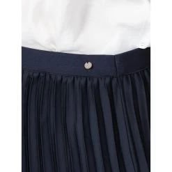 Jupe Midi Plissé Bleu Marine Femme - Teddy Smith -Robe Belle Soldes jupe midi plisse bleu marine femme teddy smith 3