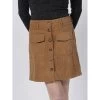 Jupe Velours Lugia Camel Femme - La Petite Etoile 2 Jupe Velours Lugia Camel Femme - La Petite Etoile -Robe Belle Soldes jupe velours lugia camel femme la petite etoile