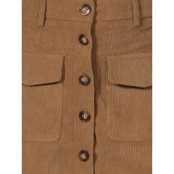 Jupe Velours Lugia Camel Femme - La Petite Etoile -Robe Belle Soldes jupe velours lugia camel femme la petite etoile 3