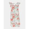 Robe à Fleurs Sylvie Blanc Femme - Only -Robe Belle Soldes robe a fleurs sylvie blanc femme only