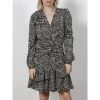 Robe à Pois Noir Femme - Morgan 1 Robe à Pois Noir Femme - Morgan -Robe Belle Soldes robe a pois noir femme morgan