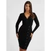 Robe Alexandra Noir Femme - Guess -Robe Belle Soldes robe alexandra noir femme guess