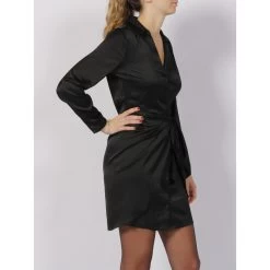 Robe Alya Noir Femme - Guess 8 Robe Alya Noir Femme - Guess -Robe Belle Soldes robe alya noir femme guess 2