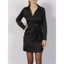 Robe Alya Noir Femme - Guess