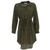 Robe Chemise Piper Vert Forêt Femme - Jacqueline De Yong -Robe Belle Soldes robe chemise piper vert foret femme jacqueline de yong