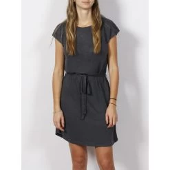 SUN VALLEY Robe Droite Ceinture Talasi Bleu Marine Femme - Sunvalley