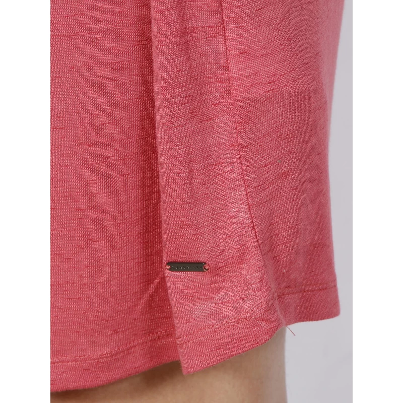 SUN VALLEY Robe Droite Ceinture Talasi Rose Femme - Sunvalley 6 SUN VALLEY Robe Droite Ceinture Talasi Rose Femme - Sunvalley – Image 4