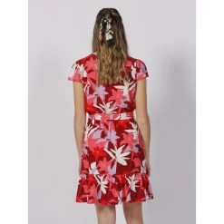 Robe Fleurie Lali Rose Femme - Teddy Smith -Robe Belle Soldes robe fleurie lali rose femme teddy smith 1