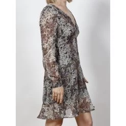 Robe Fleurie Rodin Violet Femme - Morgan -Robe Belle Soldes robe fleurie rodin violet femme morgan 2