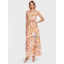 Robe Longue à Fleurs Gilda Orange Femme - Guess 8 Robe Longue à Fleurs Gilda Orange Femme - Guess -Robe Belle Soldes robe longue a fleurs gilda orange femme guess 2