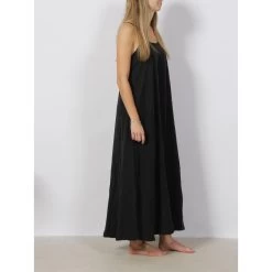 Robe Longue Harper Strap Noir Femme - Vero Moda -Robe Belle Soldes robe longue harper strap noir femme vero moda 2