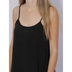 Robe Longue Harper Strap Noir Femme - Vero Moda -Robe Belle Soldes robe longue harper strap noir femme vero moda 3