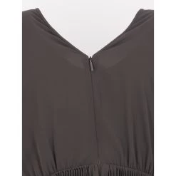 Robe Longue Vestito Gris Femme - Armani Exchange -Robe Belle Soldes robe longue vestito gris femme armani exchange 3