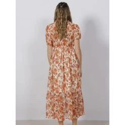 Robe Longues à Fleurs Zaltana Orange Femme - Deeluxe 7 Robe Longues à Fleurs Zaltana Orange Femme - Deeluxe -Robe Belle Soldes robe longues a fleurs zaltana orange femme deeluxe 1