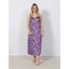Robe Midi à Fleurs Satin Mayra Multicolore Femme - Only -Robe Belle Soldes robe midi a fleurs satin mayra multicolore femme only