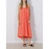 Robe Midi Natali Orange Femme - Vero Moda -Robe Belle Soldes robe midi natali orange femme vero moda