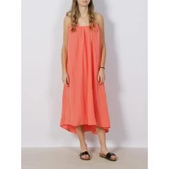 Robe Midi Natali Orange Femme - Vero Moda