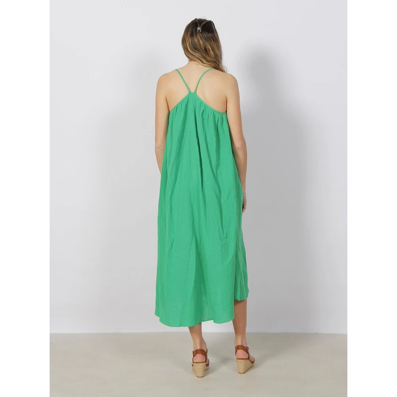 Robe Midi Natali Vert Femme - Vero Moda 4 Robe Midi Natali Vert Femme - Vero Moda – Image 2