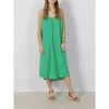 Robe Midi Natali Vert Femme - Vero Moda -Robe Belle Soldes robe midi natali vert femme vero moda