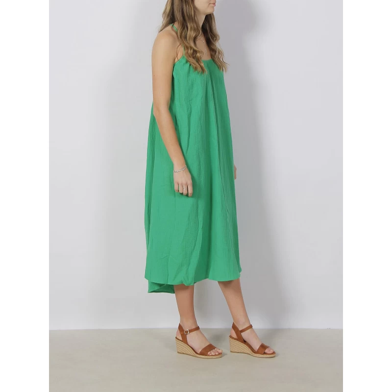 Robe Midi Natali Vert Femme - Vero Moda 5 Robe Midi Natali Vert Femme - Vero Moda – Image 3
