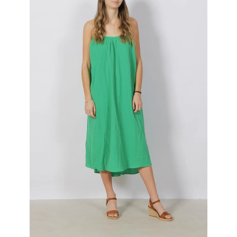Robe Midi Natali Vert Femme - Vero Moda 3 Robe Midi Natali Vert Femme - Vero Moda