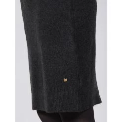 Robe Pull Col Roulé Mila Noir Femme - Deeluxe -Robe Belle Soldes robe pull col roule mila noir femme deeluxe 3