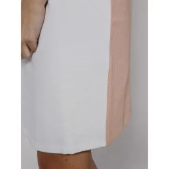 Robe T-shirt Colorblock Optic Rose Femme - Armani Exchange -Robe Belle Soldes robe t shirt colorblock optic rose femme armani exchange 3