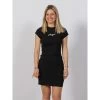 Robe T-shirt Darinese Noir Femme - Hugo -Robe Belle Soldes robe t shirt darinese noir femme hugo