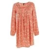Robe Tunique Loe Rouge Femme - Vero Moda -Robe Belle Soldes robe tunique loe rouge femme vero moda